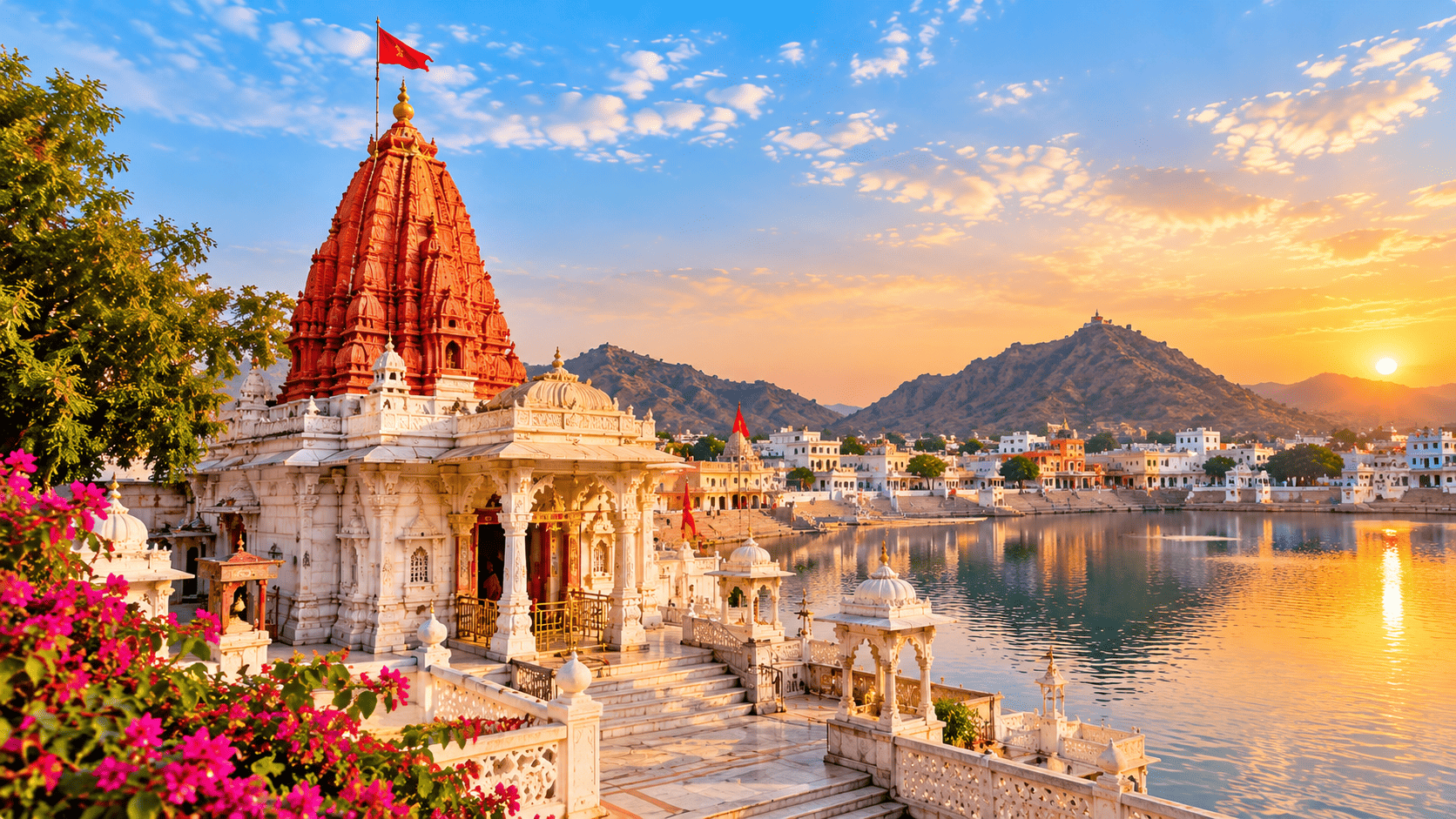 Brahma Mandir in Pushkar